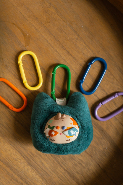 Pogo plush keychain