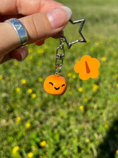 Pumpkin Keychain