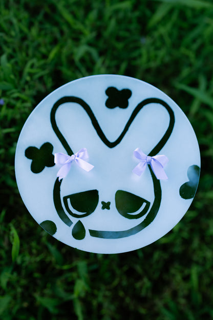 Cry bunny frosted mirror