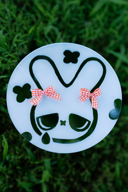 Cry bunny frosted mirror