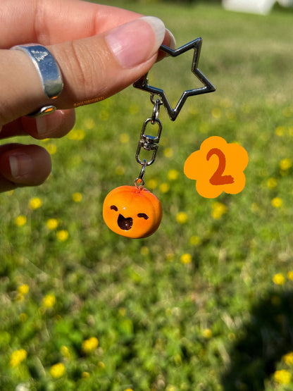 Pumpkin Keychain