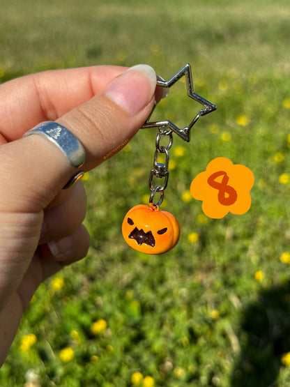 Pumpkin Keychain