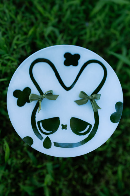 Cry bunny frosted mirror