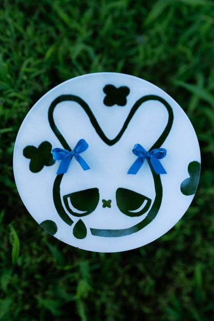 Cry bunny frosted mirror