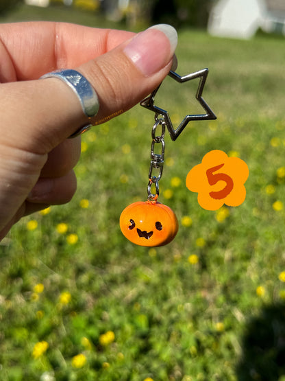 Pumpkin Keychain