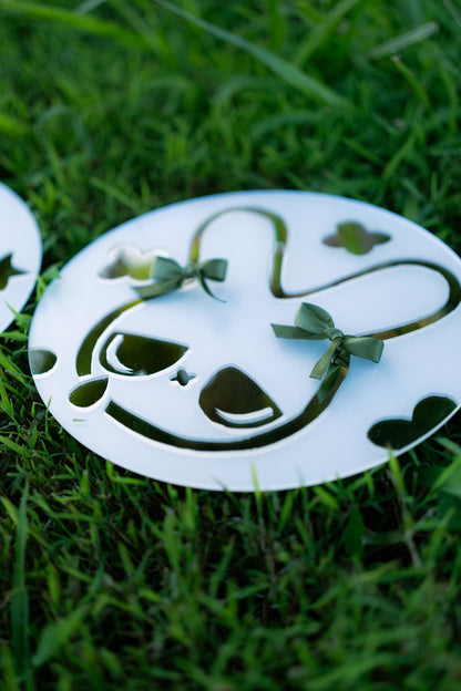 Cry bunny frosted mirror